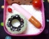 【キャラ弁にウィンナーdeポッキー】作り方8写真