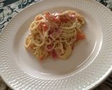 トマトのバジルクリームチーズパスタ＊作り方5写真