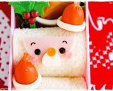 ＊キャラパン＊クリスマスに★サンタサンド作り方4写真
