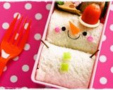 ＊キャラパン＊クリスマスに★サンタサンド作り方7写真