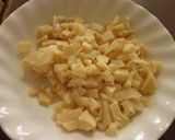 即席☆筍の味噌卵チーズ丼作り方1写真