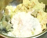 ■えびと豆腐のふわプリごま揚げ■作り方2写真