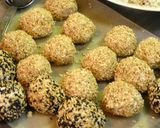 ■えびと豆腐のふわプリごま揚げ■作り方5写真