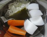 基本の野菜すーぷ☆離乳食☆作り方1写真