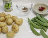 じゃがいもとスナップエンドウのサラダ作り方1写真