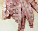 ベーコンオニオンの万能生姜煮作り方1写真
