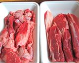 牛すじ肉のどて焼き風作り方1写真