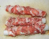 長ネギの豚バラ肉巻き巻き作り方1写真