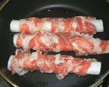 長ネギの豚バラ肉巻き巻き作り方2写真