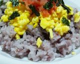 明太たまご丼作り方5写真