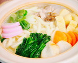 一人鍋♡白だしで作るあつあつ鍋焼きうどん作り方4写真