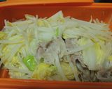 簡単すぎる豚バラとキャベツのスチーム！作り方3写真