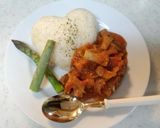 ほっべたおちる♬鶏肉のトマトクリーム煮作り方7写真