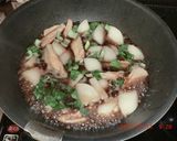 楽的　大根と鶏肉の甘辛煮作り方3写真
