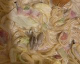濃厚ソースたっぷり白菜のクリームパスタ☆作り方4写真