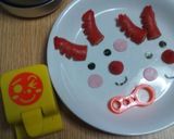 キャラ弁*焼おにぎりでトナカイ弁当*作り方2写真