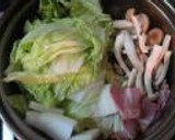 白菜のささっと卵とじ作り方1写真