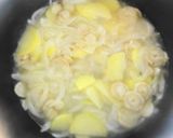 白味噌風味☆牛蒡とポテトの和風ポタージュ作り方3写真