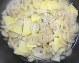 白味噌風味☆牛蒡とポテトの和風ポタージュ作り方4写真