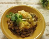 即席☆筍の味噌卵チーズ丼作り方6写真