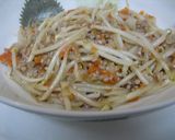 シャキっと仕上げた♪もやしのネギ味噌炒め作り方6写真