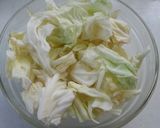 キャベツで♪温野菜作り方1写真