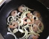 ぷりぷり海老のナポリタン作り方1写真