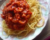 ミートスパゲッティ作り方4写真