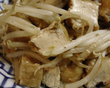 簡単！！厚揚げ豆腐ともやしのカレー炒め作り方4写真