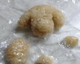 キャラ弁☆サンタブーツINトイプードル作り方1写真
