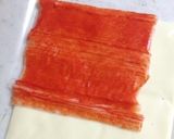 キャラ弁☆サンタブーツINトイプードル作り方3写真