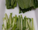豚ロース薄切り肉・豆腐・小松菜で3点鍋作り方3写真