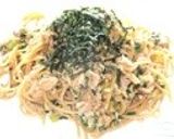 お漬物で和風ツナパスタ作り方4写真