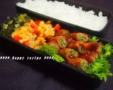 お弁当にも夕飯にも！韓国風肉巻き作り方4写真