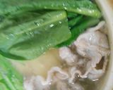 豚ロース薄切り肉・豆腐・小松菜で3点鍋作り方8写真