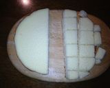 クリスマス ホワイトツリーケーキ作り方1写真