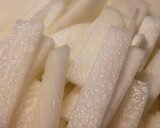 大根の塩麹漬けmeetゆず皮ハチミツ作り方1写真