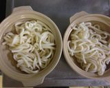 簡単！トマト味チーズのせ煮込みうどん作り方3写真