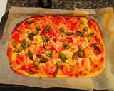 ★電子レンジで１分発酵♪薄生地ピザ★作り方17写真
