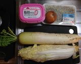 揚げじゃこと白菜の白ドレッシングサラダ☆作り方1写真