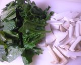 ＊ほうれん草ときのこ超シンプル塩麹炒め＊作り方1写真