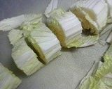 超簡単、味付け不要！白菜のなめ茸和え作り方1写真