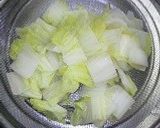 超簡単、味付け不要！白菜のなめ茸和え作り方3写真
