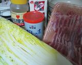 あのCMの、豚白菜鍋(*^m^)作り方1写真