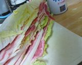 あのCMの、豚白菜鍋(*^m^)作り方3写真