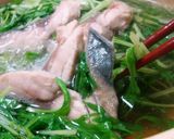 鯖好きさんへ♬鯖と水菜の超簡単はりはり鍋作り方6写真