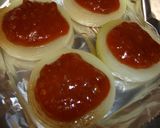 ミートソースの残りで玉ねぎステーキピザ作り方3写真
