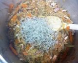 するめいかの五目味噌おこわ作り方5写真