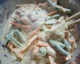 鶏もも肉といんげんのカレーかき揚げ♬作り方3写真