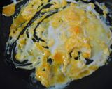 残ったギョーザをチャーハンに！作り方4写真